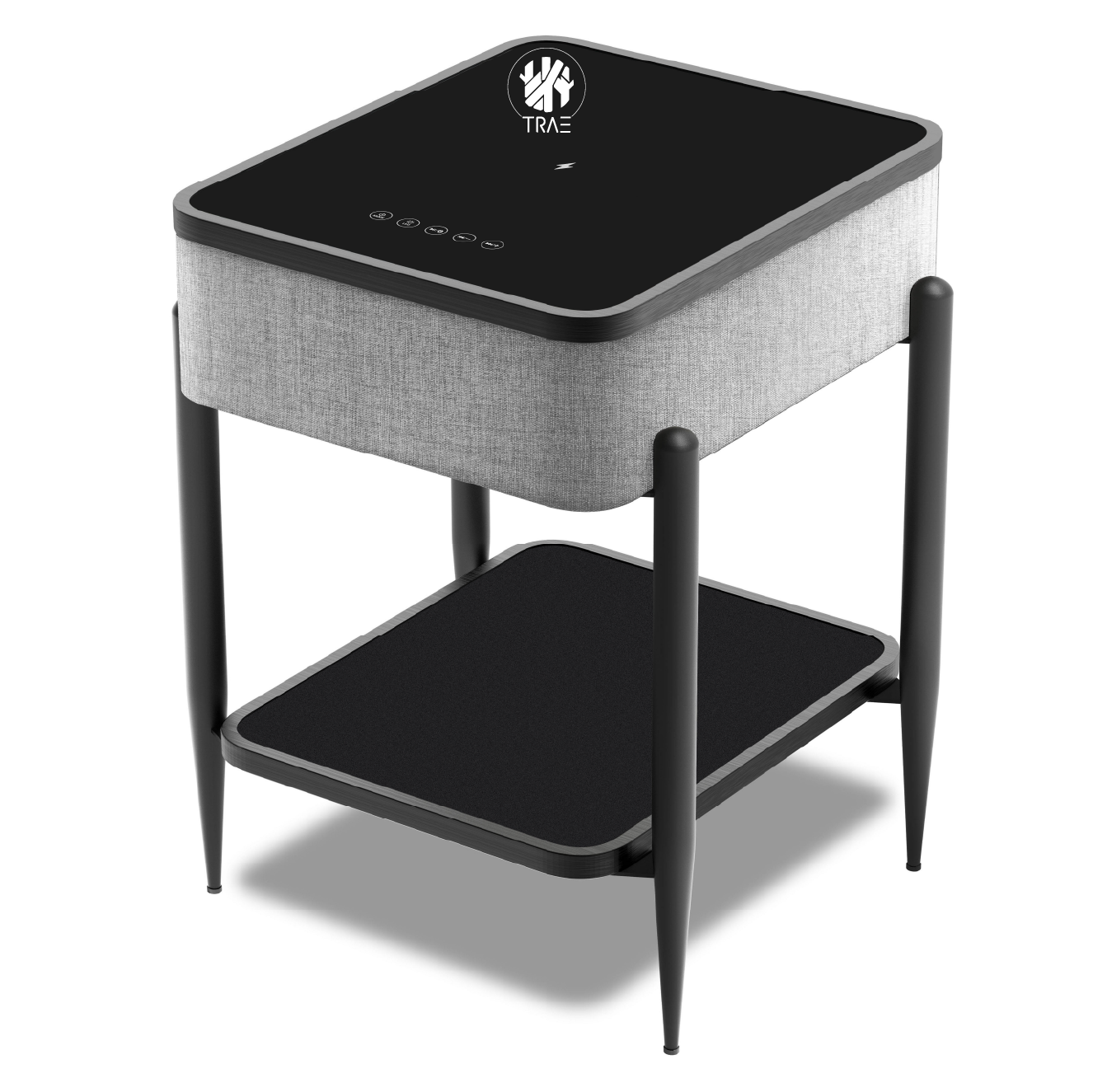 Mesa auxiliar cuadrada