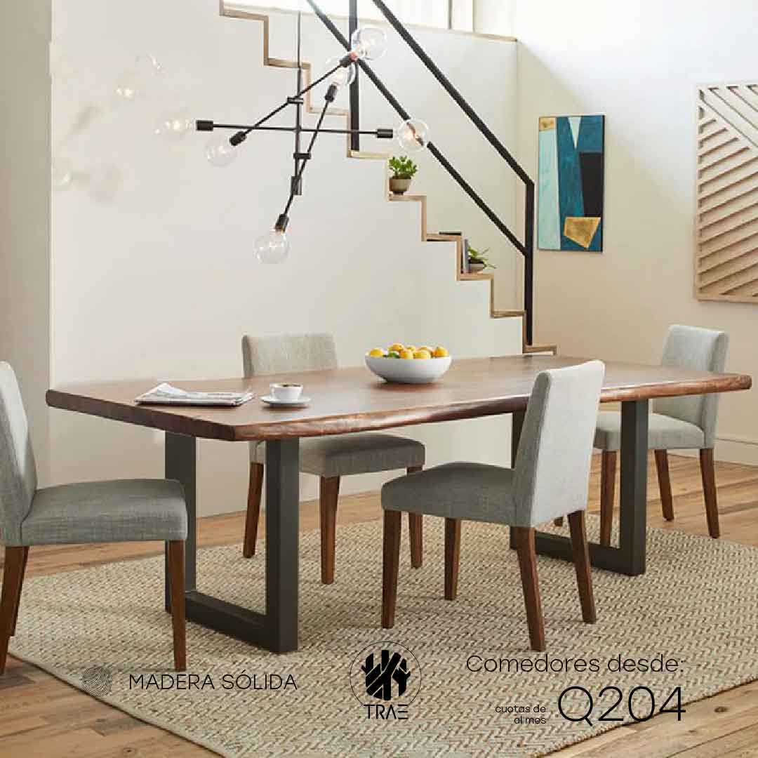 Mesa de comedor base U