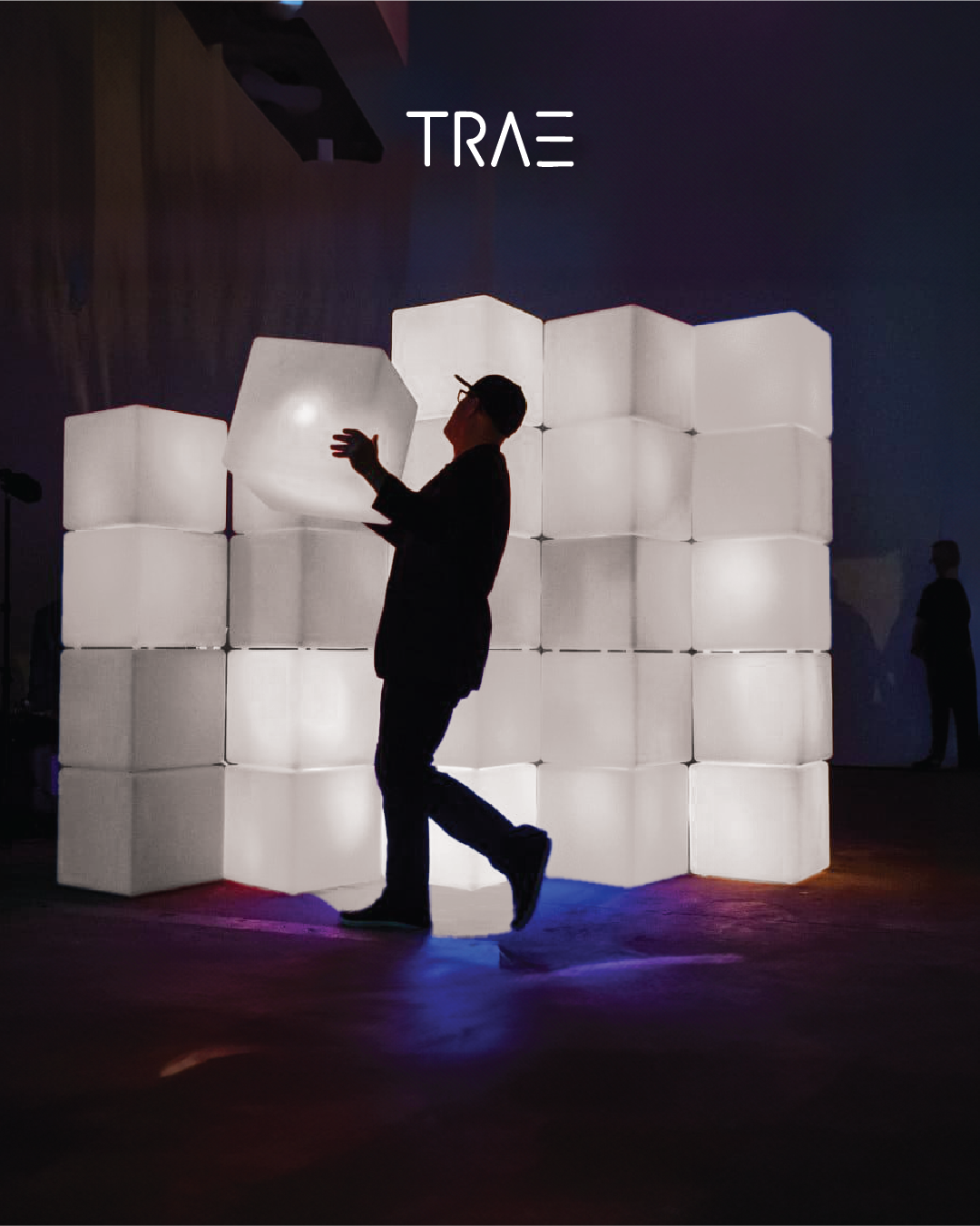 Cubo iluminado 40