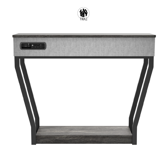 Consola madera oscura
