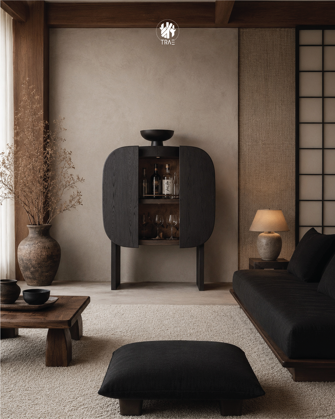 Minibar Ash Noir